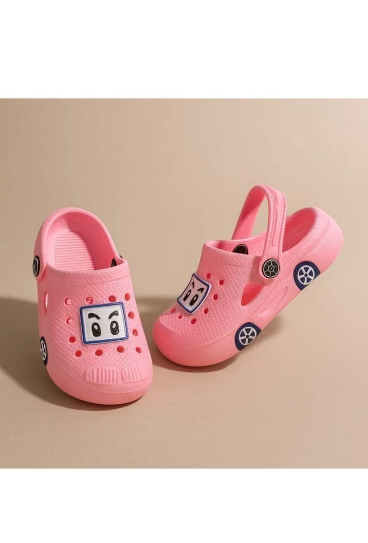 Pink Racer Clogs