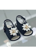 Navy Cartoon Sandals
