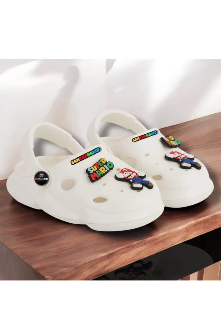 Mario Charm Clogs