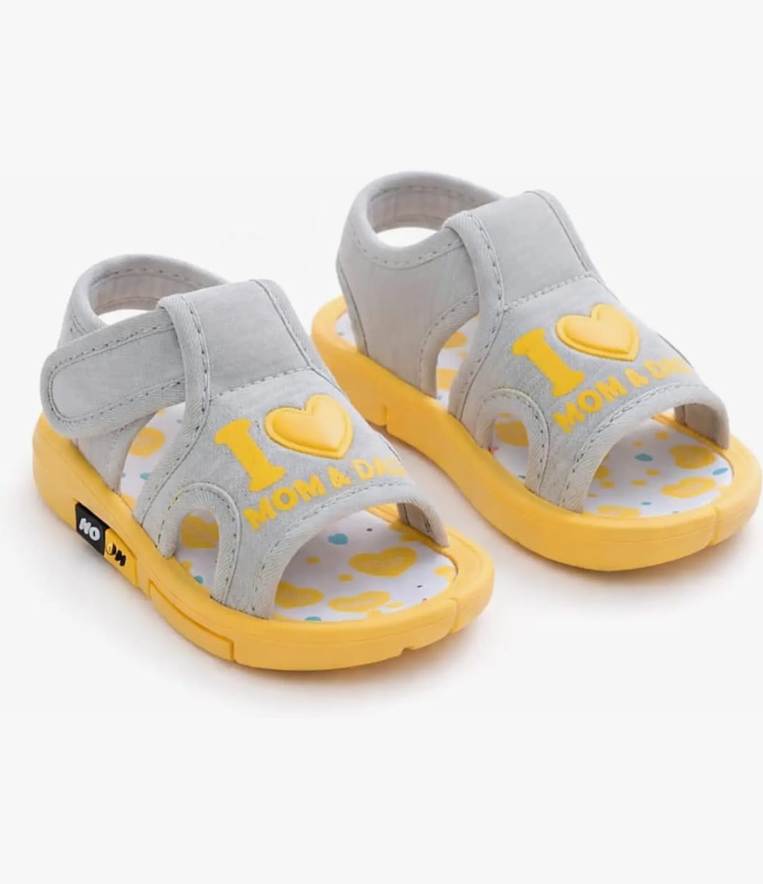 Yellow Heart Sandals